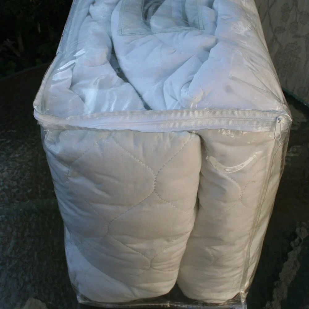 KING Biddeford Quilted Heated Mattress Pad Cover with (2) Digital Controllers